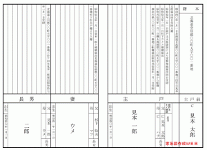 大正４年式戸籍